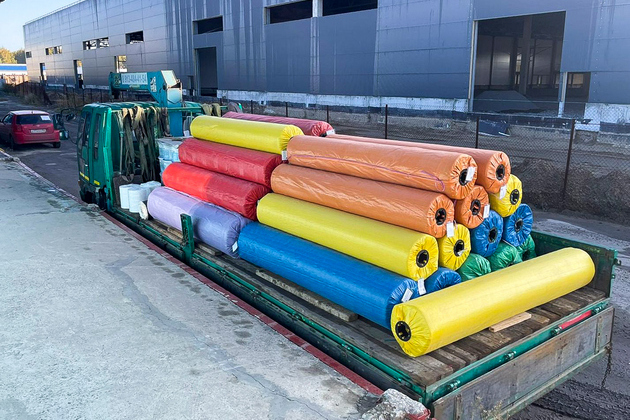 Отгрузка ландшафтного газона в г. Иркутск