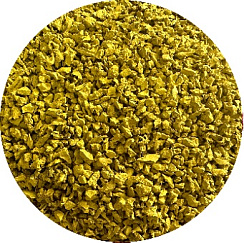 Резиновая крошка желтая