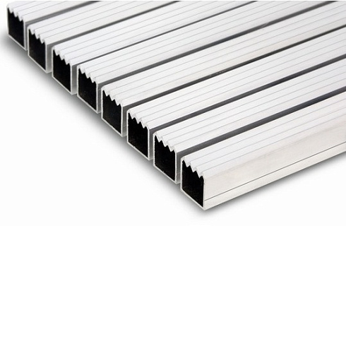 Решетка "резина + скребок + ворс"