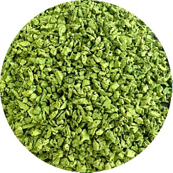 Резиновая крошка фисташковая