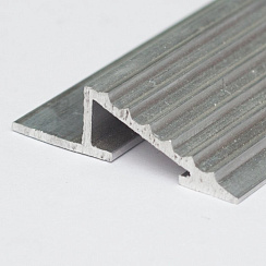 Алюминиевый профиль для грязезащитных покрытий 10*37; 15*37 мм