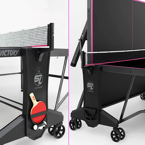 Стол теннисный VICTORY 6 Всепогодный, Black