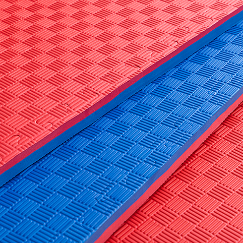 Будо-маты спортивные — 25 мм, синий/красный