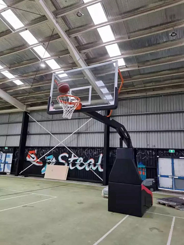 Стойка баскетбольная игровая «ATLET 325 Pro FIBA» (мобильная, складная, вынос шита 3,25 м) (1003)