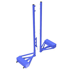 Стойки мобильные с механизмом натяжения, универсальные с противовесом