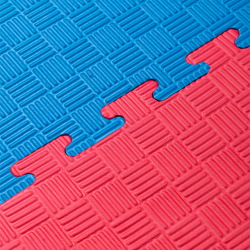 Будо-маты спортивные — 30 мм, синий/красный