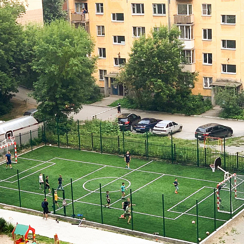 Искусственная трава для футбола MULTISPORT GRASS, 20 мм, 8800 DTEX