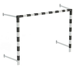 Ворота м/ф 3х2м пристенночные, складные (А22)