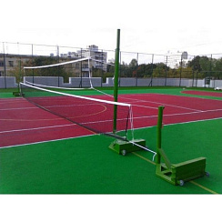 Стойки в/б мобильные (с противовесами по 100 кг) (волейбол, бадминтон, бол.теннис) (А396)