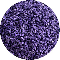 Резиновая крошка фиолетовая