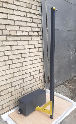 Стойки бадминтонные мобильные с противовесами 35 кг тренировочные
