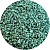 Резиновая крошка бирюзовая